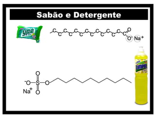 Sabão e Detergente
 