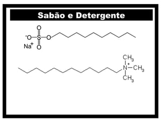 Sabão e Detergente
 