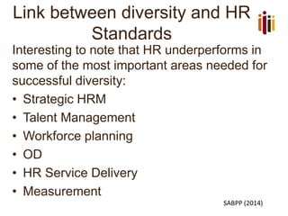 Diversity and Inclusion in the workplace by Thandi Thankge | PDF