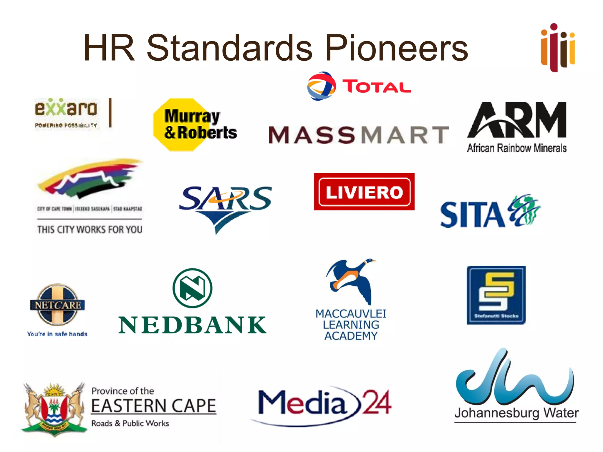 HR Standards Pioneers
 