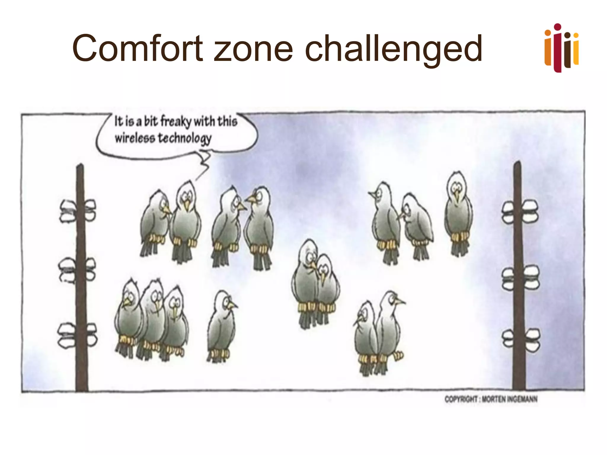 Comfort zone challenged

 
