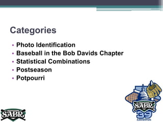 CategoriesPhoto IdentificationBaseball in the Bob Davids ChapterStatistical CombinationsPostseasonPotpourri
