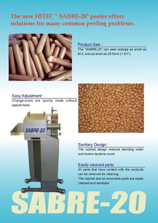 Hitec Peeler Sabre 20 Spec