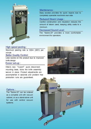 Hitec Peeler Sabre 20 Spec