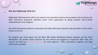 Sabre Program Sabre GDS System | Sabre Airline Reservation System | PPTX