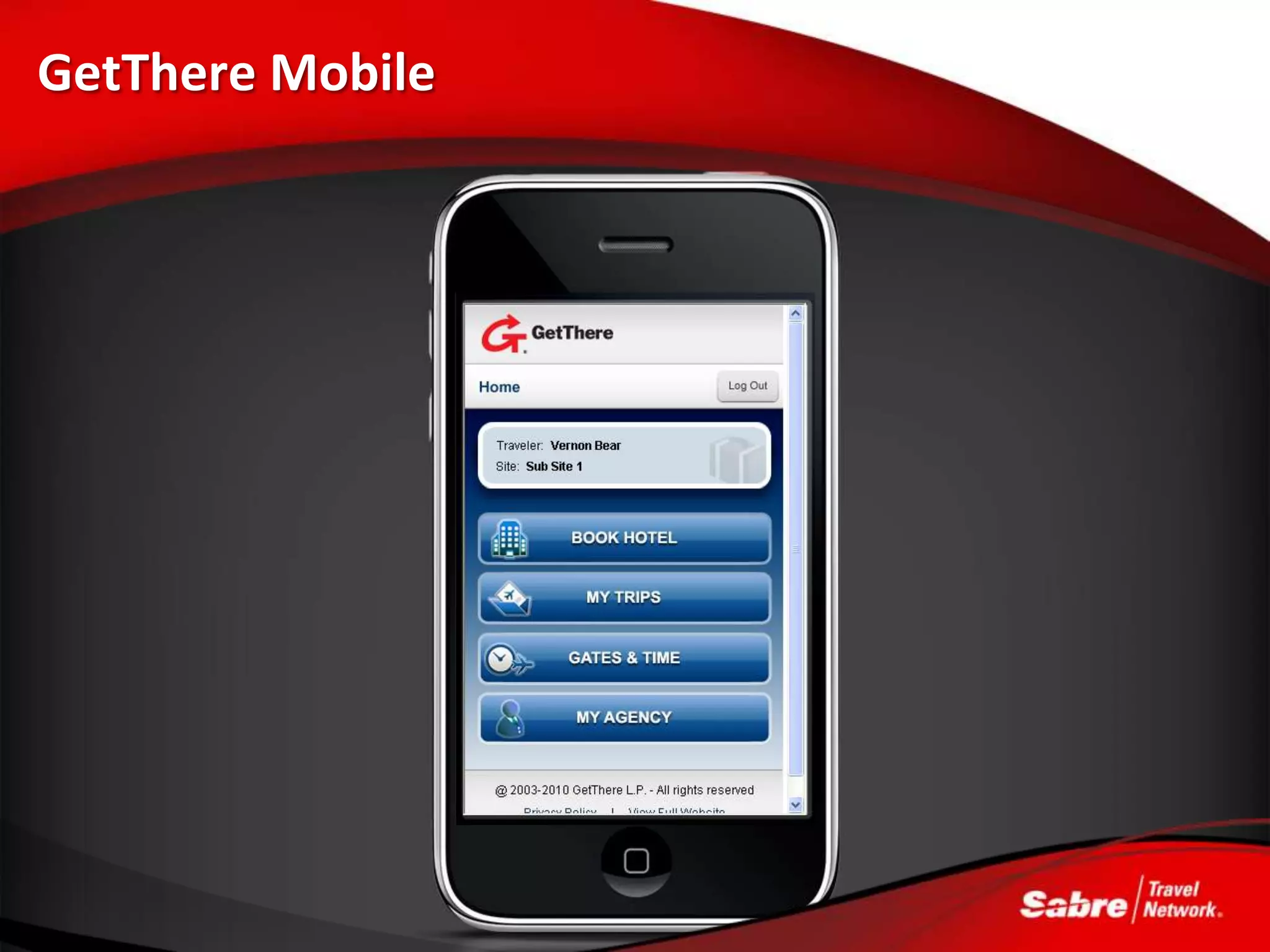 GetThere Mobile




                  Confidential   110
 