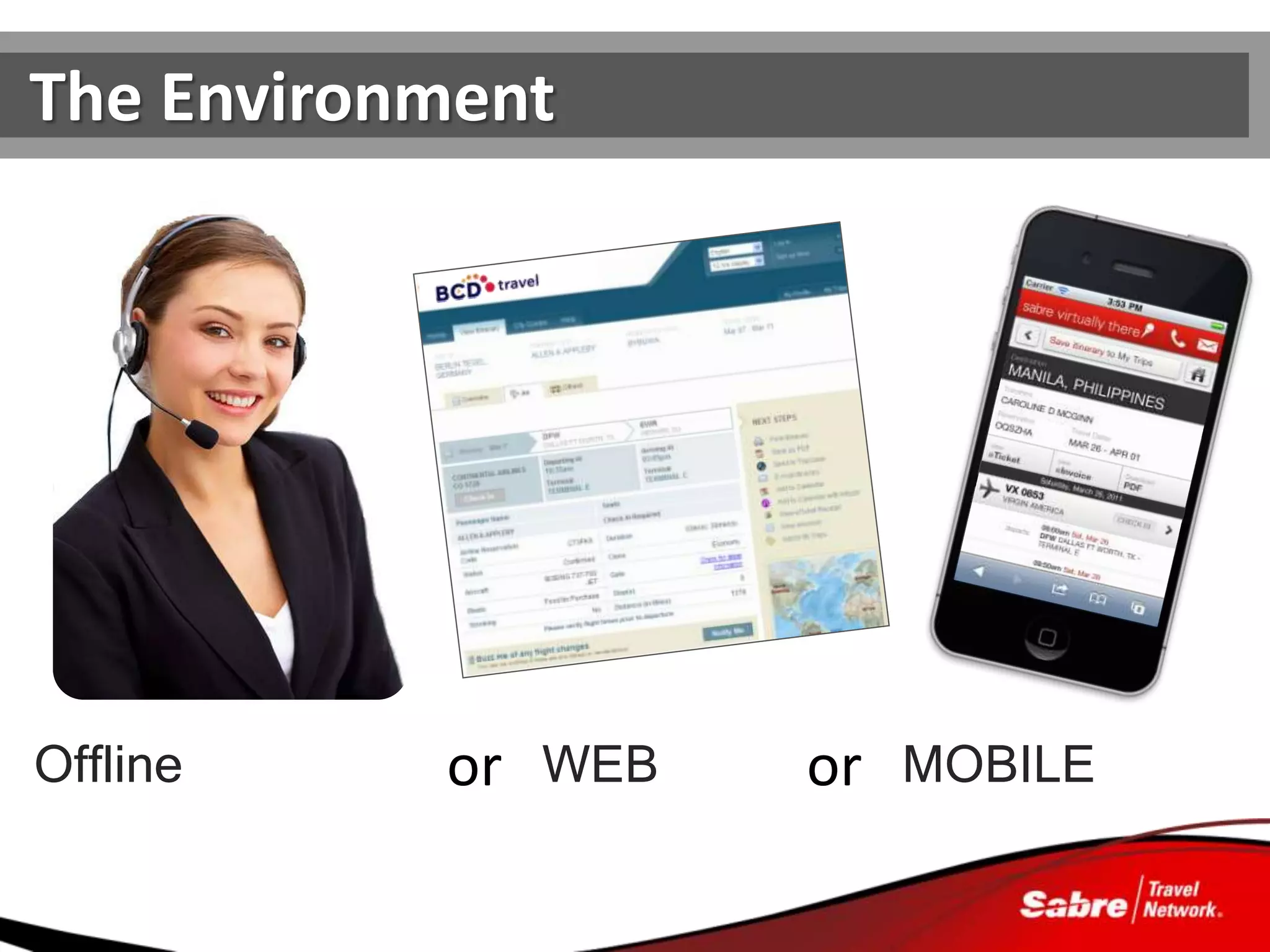 The Environment




Offline    or   WEB   or   MOBILE
 