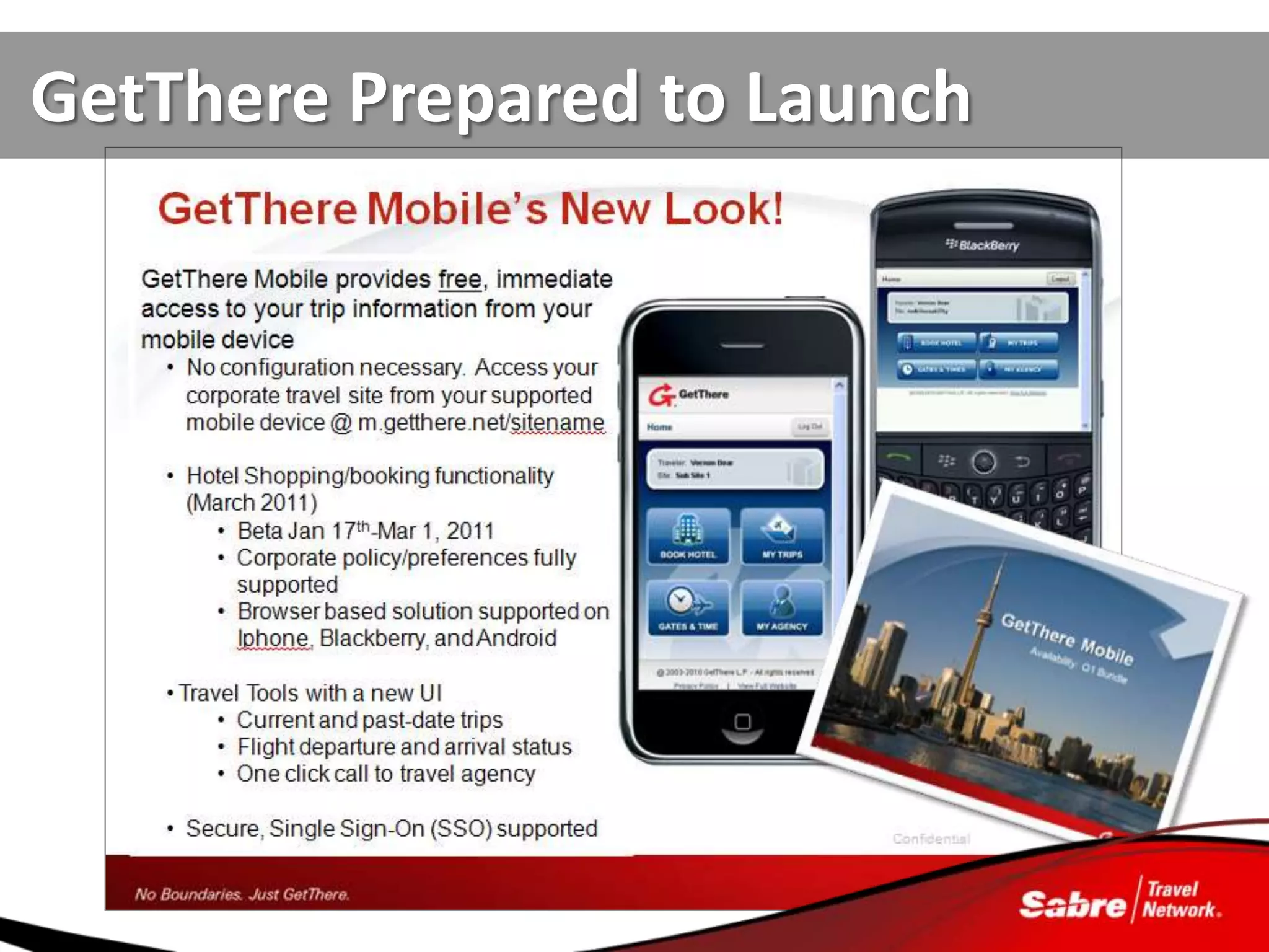 GetThere Prepared to Launch
 