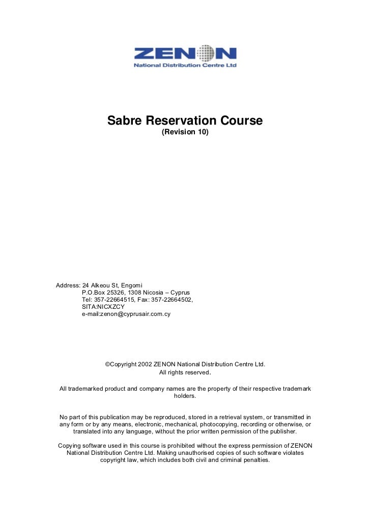 cancellation of house booking letter sabre reservation manual cancellation of house booking letter sabre reservation manual