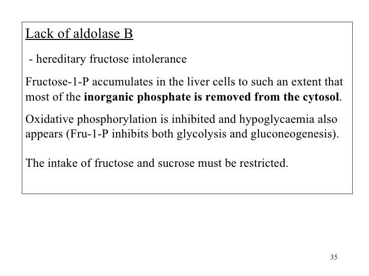 hereditary fructose intolerance