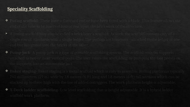 Scaffolding Automation Preparation And Engineering Ppt Pptx