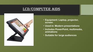 Sachin Visual aids types.pptx . | PPTX