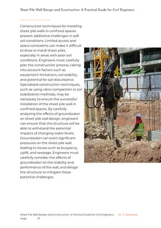Sheet Pile Wall Design and Construction: A Practical Guide for Civil ...