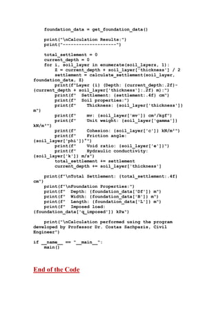 Sachpazis_Consolidation Settlement Calculation Program-The Python Code ...