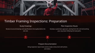 Timber Inspection Sachpazis: A Checklist for Structural Inspections | PPTX