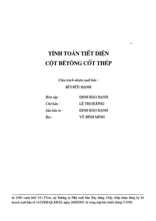 Tính toán tiết diện cột BTCT-Nguyễn Đình Cống