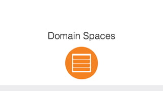 Domain Spaces
 