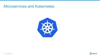 5 | Copyright © 2020
Microservices and Kubernetes
 