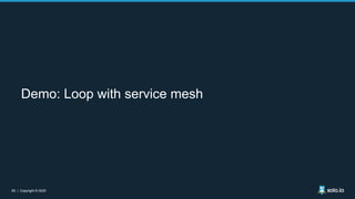 65 | Copyright © 202065 | Copyright © 2020
Demo: Loop with service mesh
 