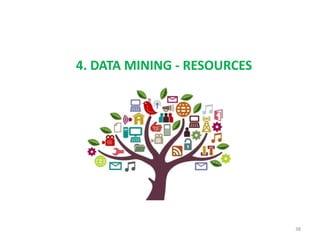 4. DATA MINING - RESOURCES
38
 