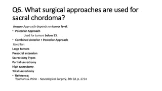 Sacrectomy Video sacral mass.pptx evaluation and management | PPTX
