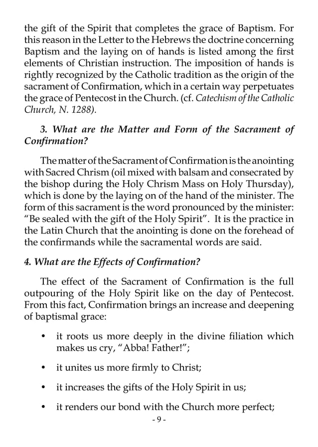 Sacrament ofconfirmation PDF