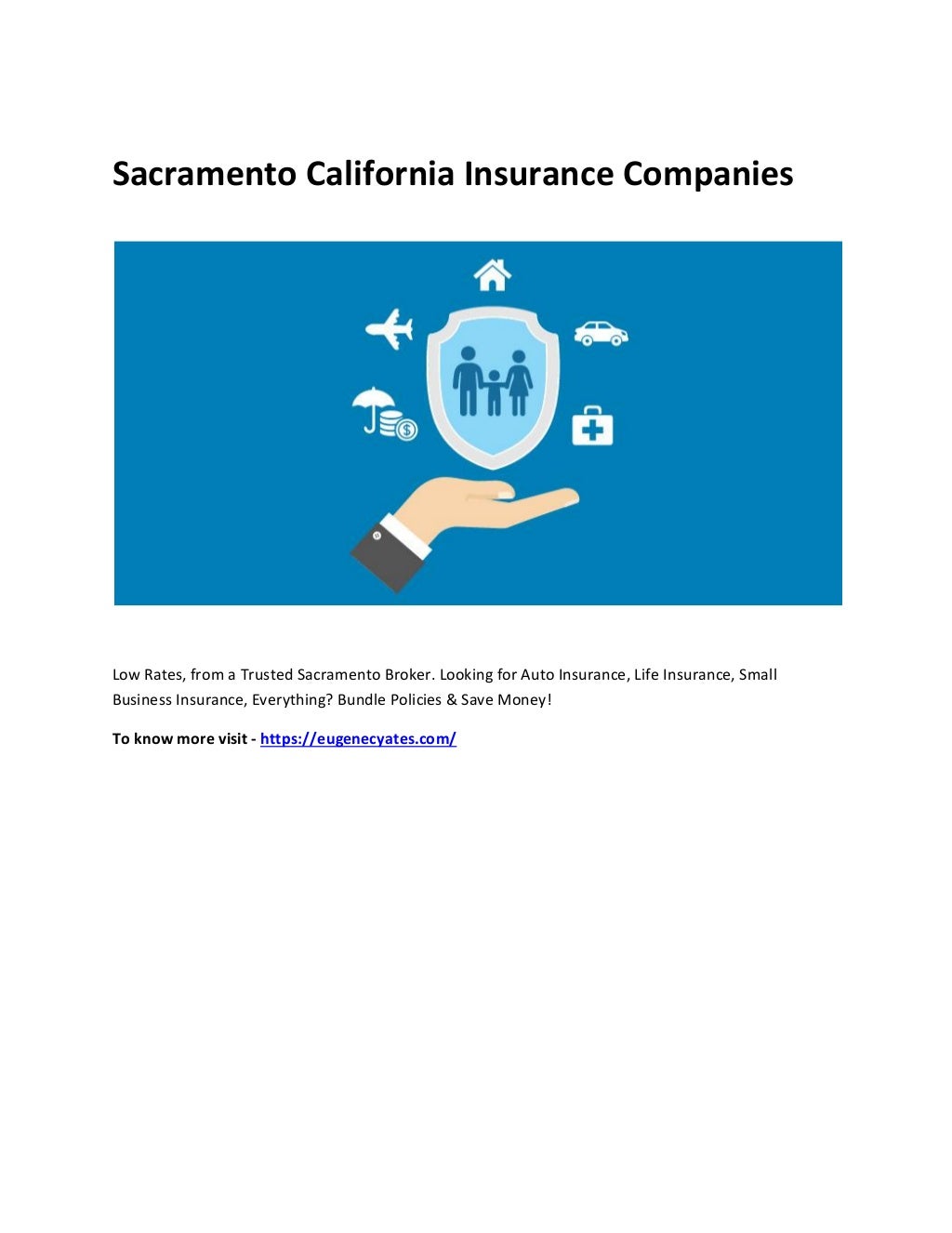 Sacramento California Insurance Companies Sacramento California Insurance Companies