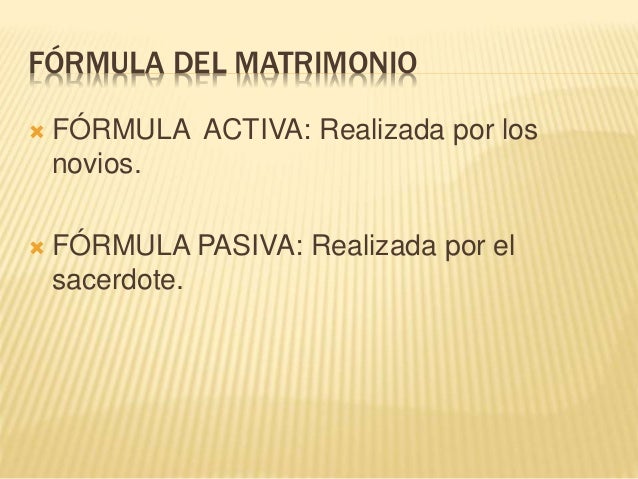 Matrimonio