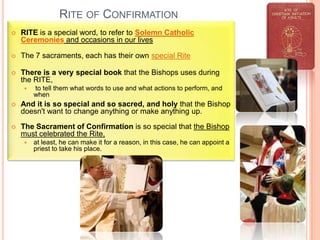 sacrament of confirmation | PDF