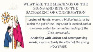 THE SACRAMENT OF CONFIRMATION IN THE ROMAN CATHOLIC CHURCH | PPTX