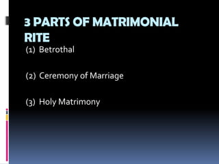 Sacrament of matrimony | PPTX