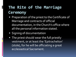 Sacrament of matrimony | PPTX