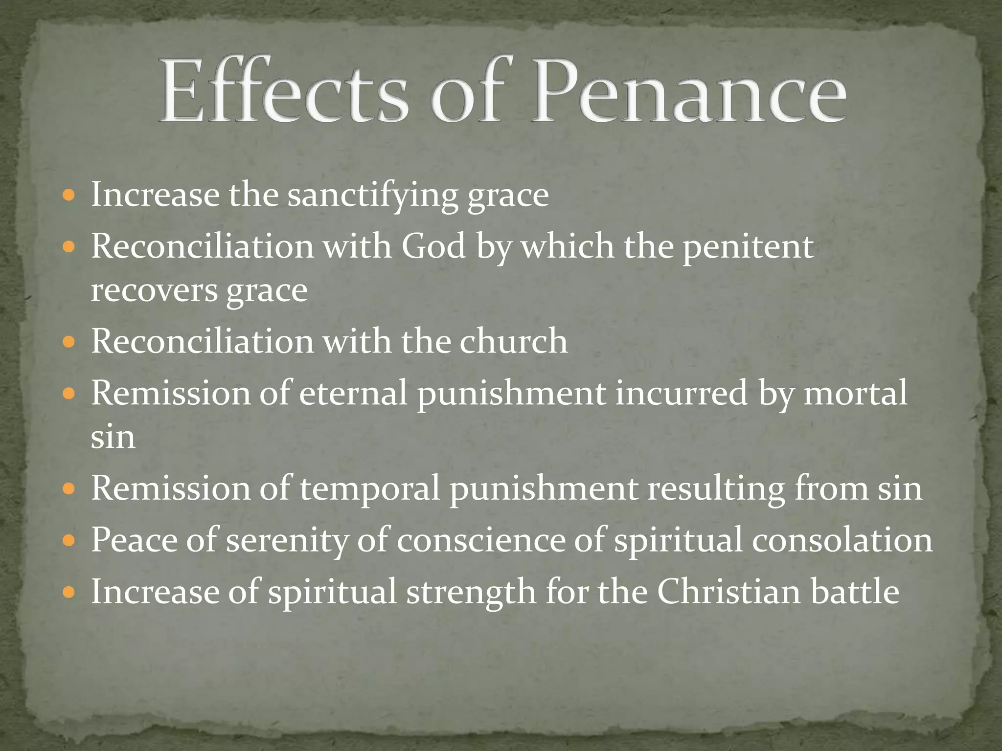Sacrament of penance | PPTX