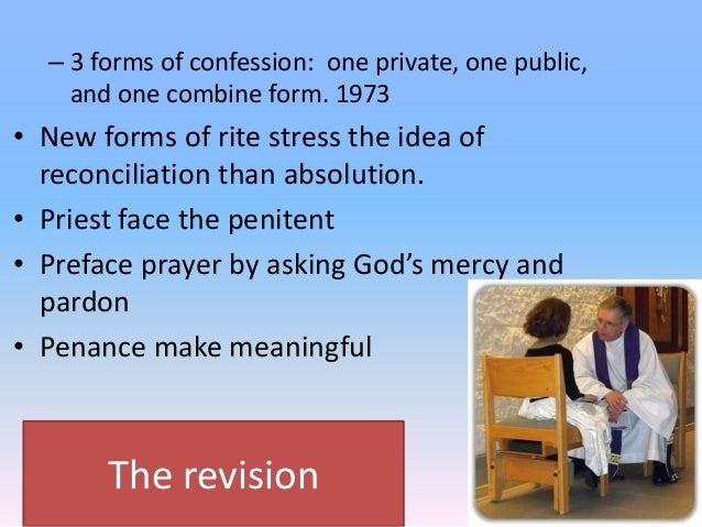 sacrament of penance matter and form of eucharist