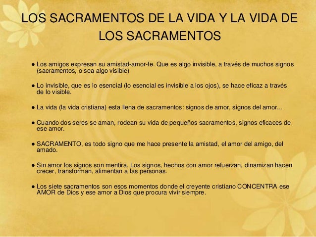 Los Sacramentos