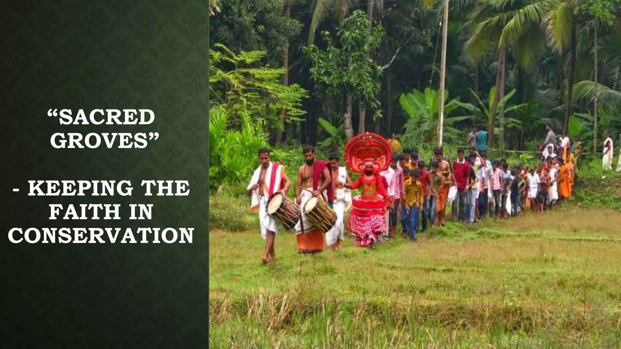 Grove Supplication Ritual Sacred groves | PPTX