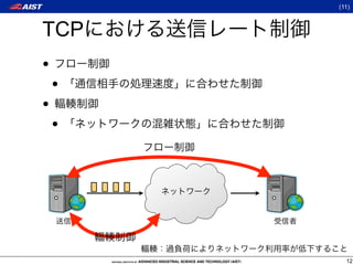(11)



TCP
•
    •
•
    •




          12
 