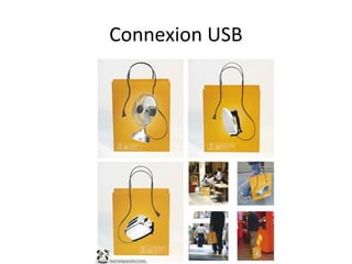 Connexion USB
 