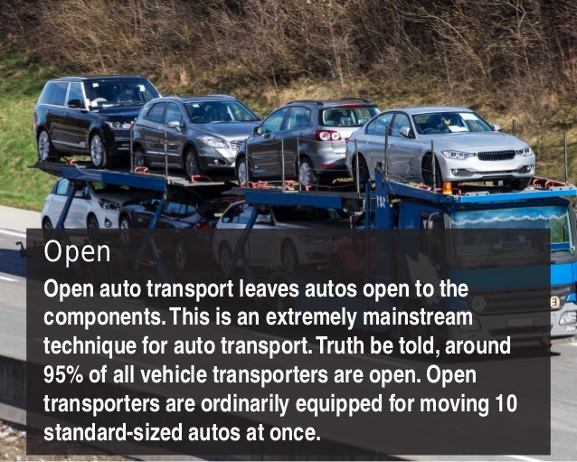 Open vs. Enclosed Auto Transport