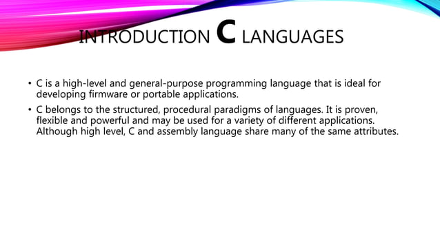computer languages | PPT