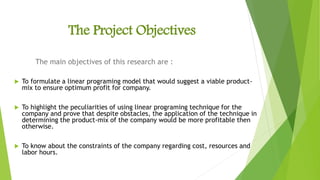 linear programming method | PPT