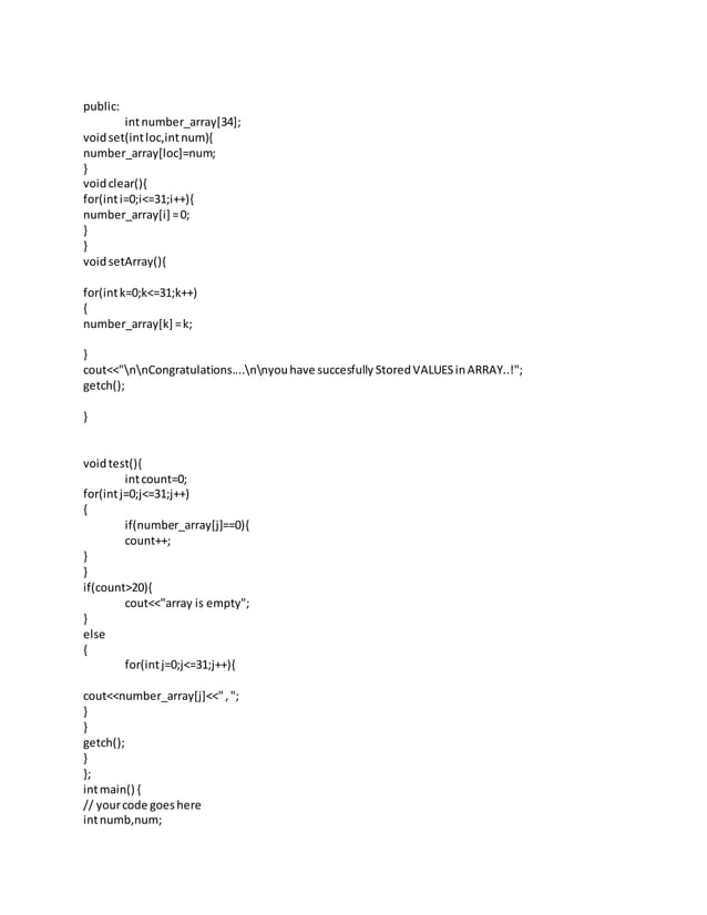 OOP program questions with answers | PDF