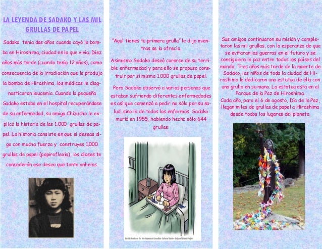 Sadako y las mil grullas de papel de valeria vigil pardo