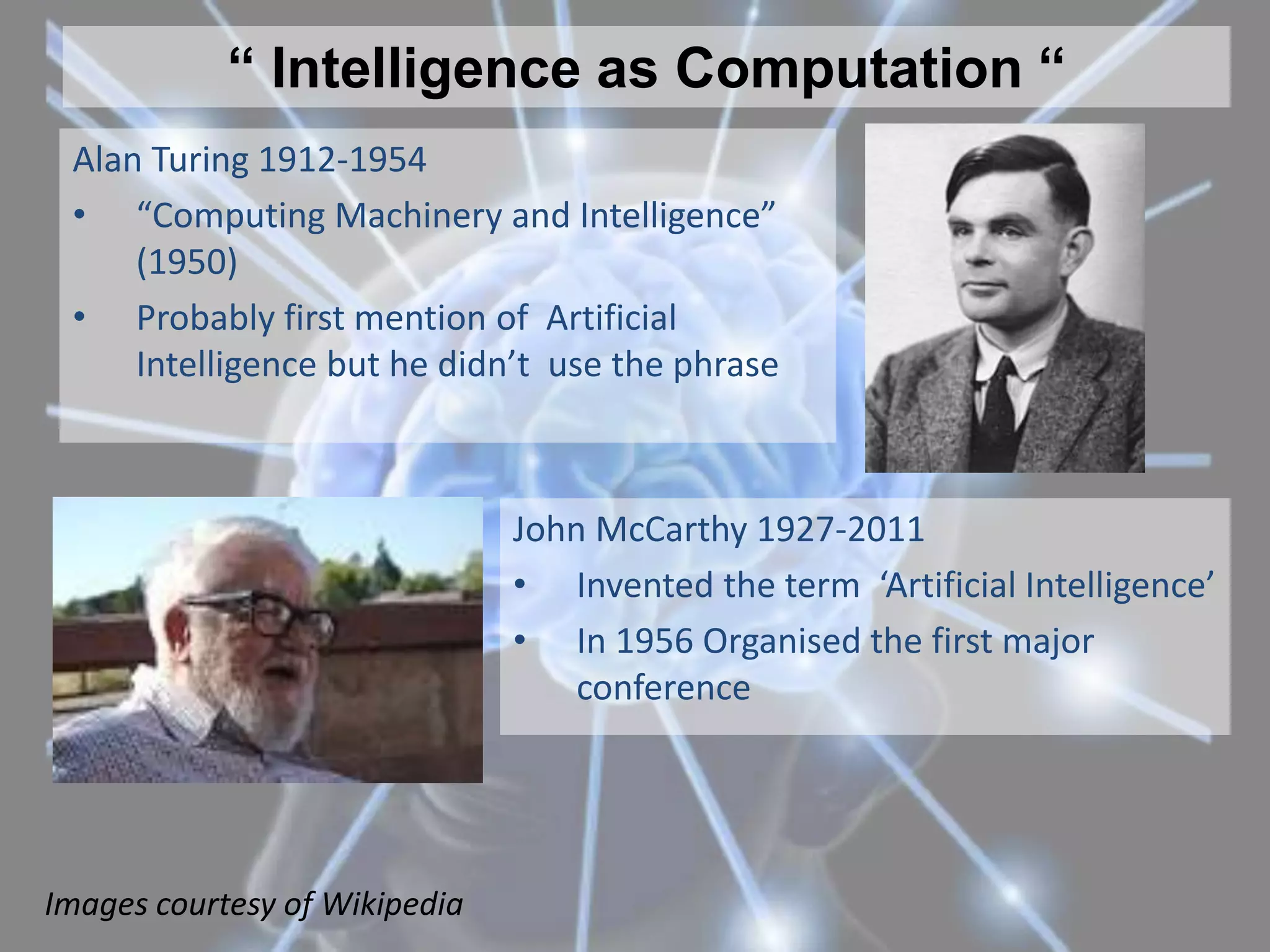 Machine Learning, AI and the Brain | PPTX