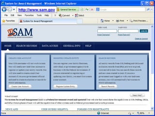 www.mnptac.org 36
Doing Business with
the Government
http://www.sam.gov
 