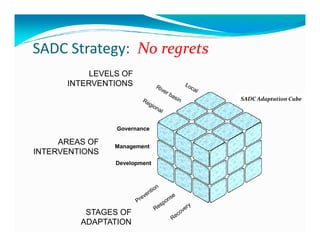 Climate change adaptation in SADC: a strategy for the Water Sector | PDF