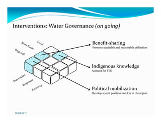 Climate change adaptation in SADC: a strategy for the Water Sector | PDF