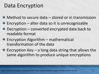 Sadcw 7e chapter06-done | PPTX | Databases | Computer Software and ...