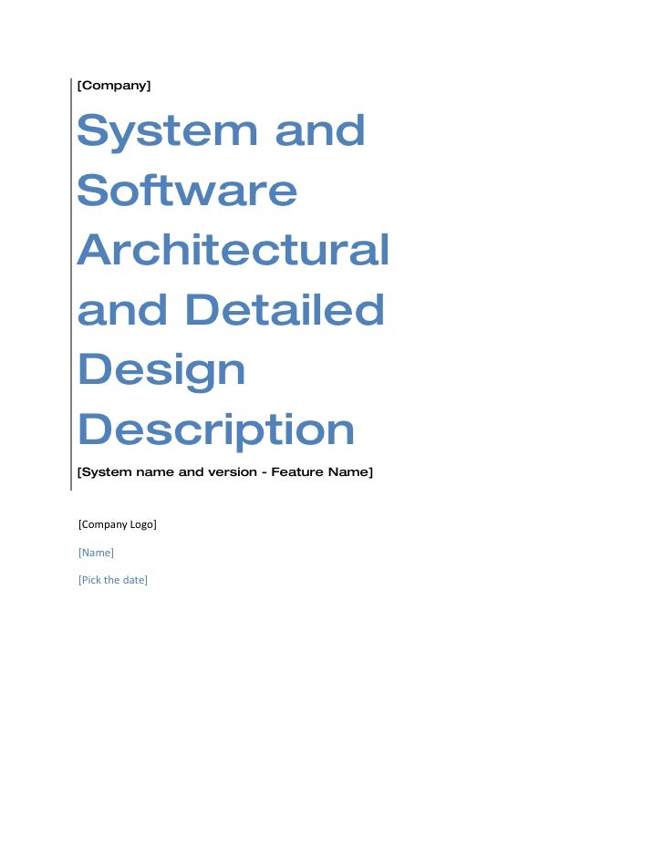How to <strong>Document</strong> Functional <strong>Solution</strong> Requirements in Your ... Solution design document template