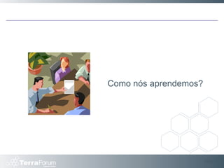Slide  Como nós aprendemos? 